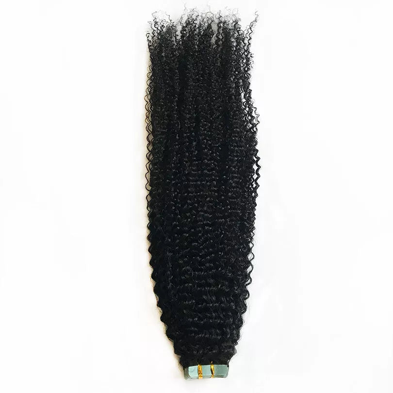 Afro Kinky Coily Tape-In Extensions
