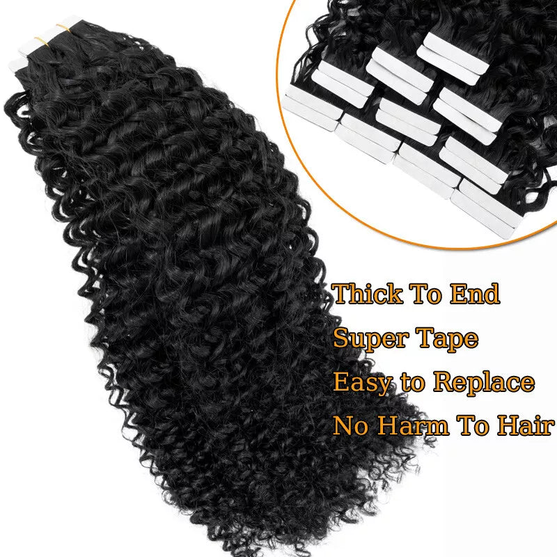 Kinky Curly Tape-In Extensions