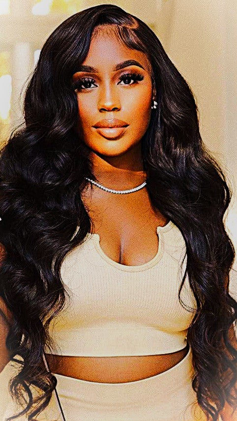 Raw Indian Wavy Transparent 5"x5" Closure