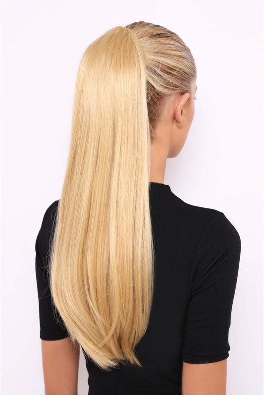 Bleach Blonde Ponytail