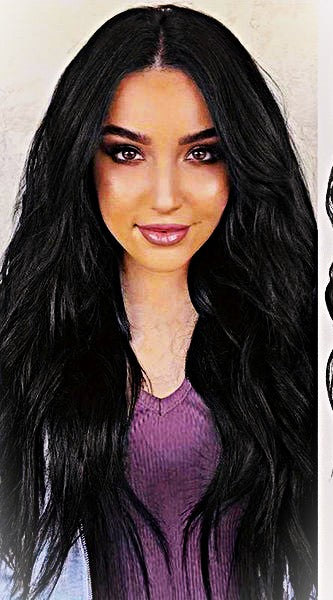 Indian Curly Natural Black Clip-In Extensions