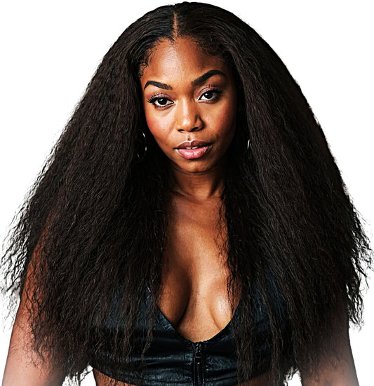 Brazilian Kinky Straight U-Part Wig