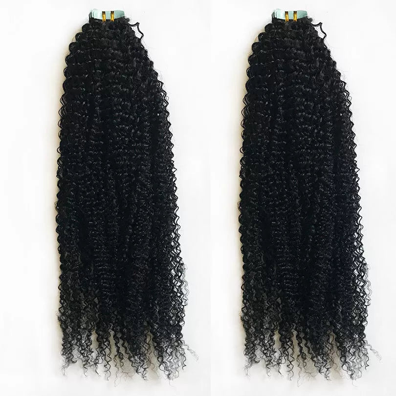 Afro Kinky Coily Tape-In Extensions