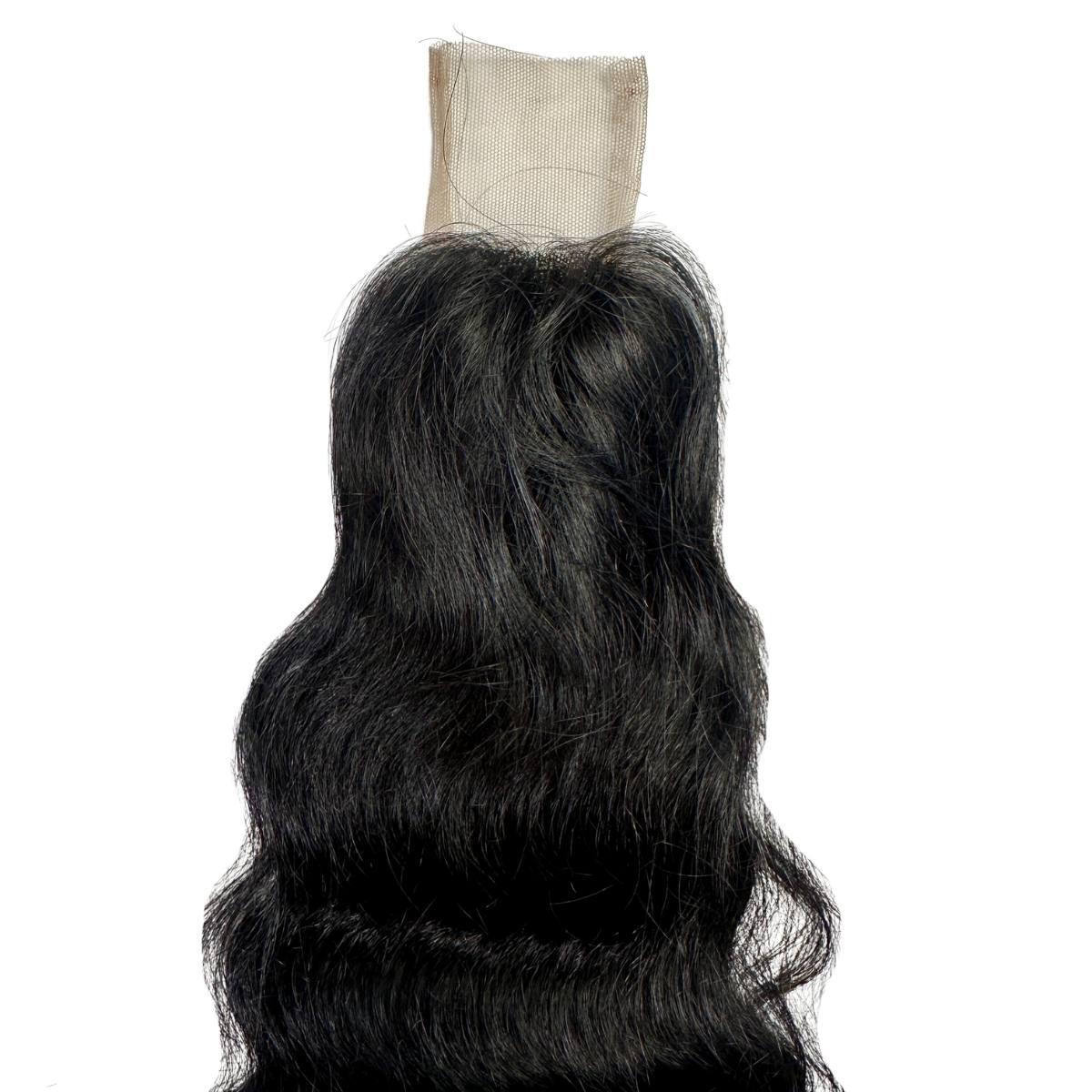 Raw Indian Curly 2x6 Transparent Lace Closure