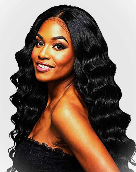 Jet Black Body Wave