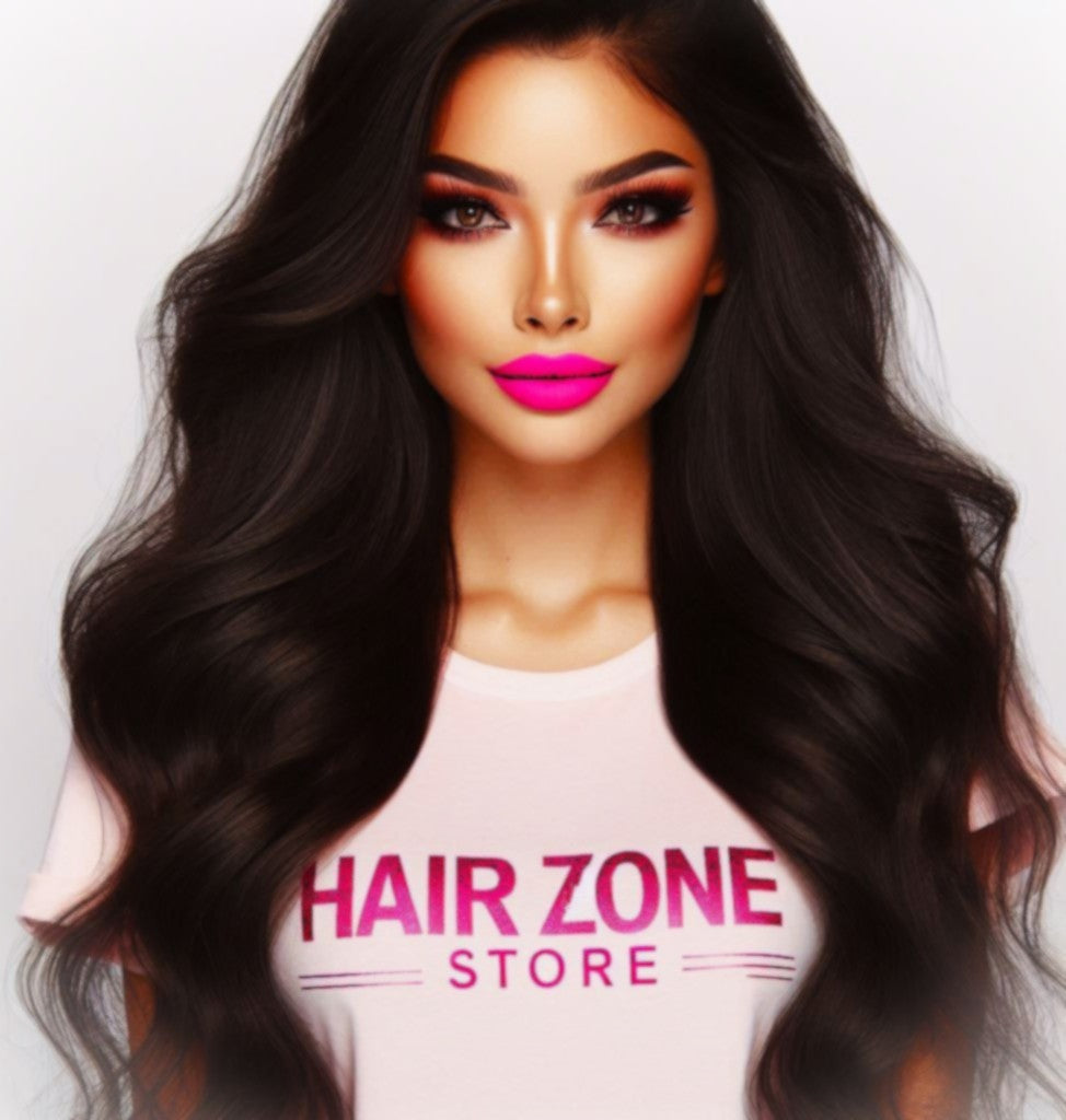 Indian Wavy Natural Black Clip-In Extensions