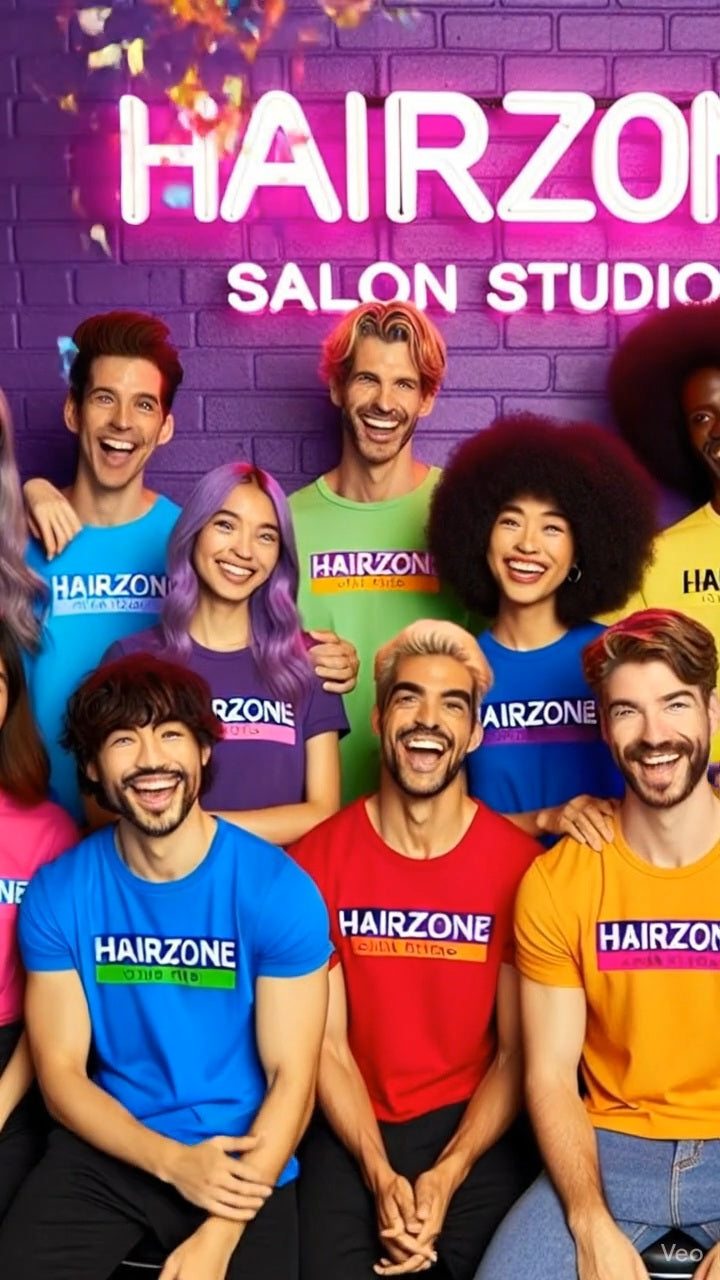 Hairzone Salon Studios tshirt