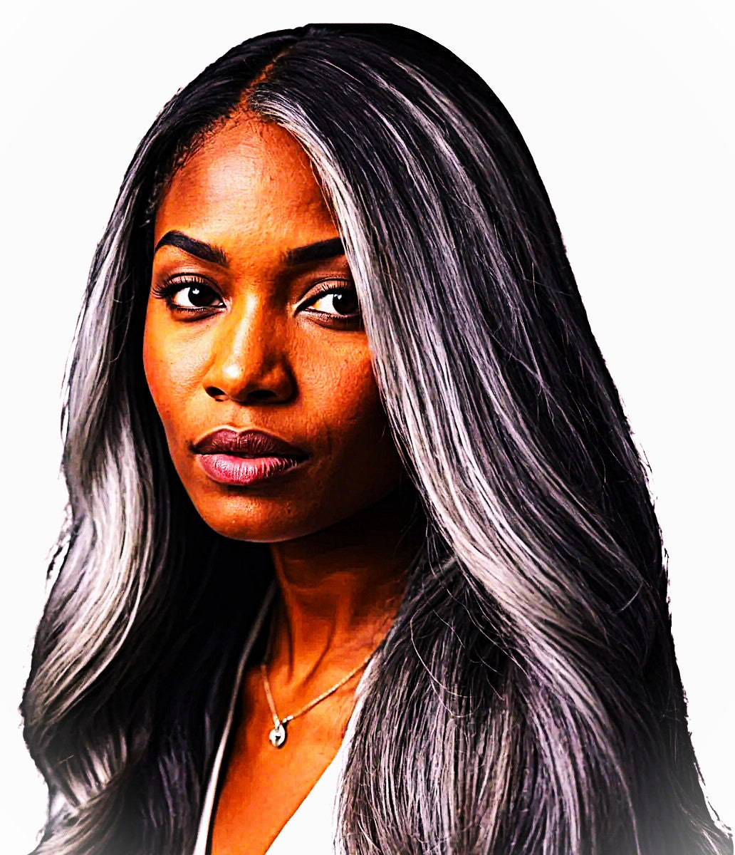 Vietnamese Natural Gray Hair Extensions